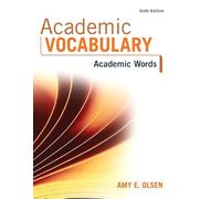 Academic Vocabulary: Academic Words
