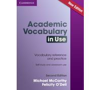 ACADEMIC VOCABULARY IN USE EDITION WITH by MCCARTHY, MICHAEL Paperback Self Help
