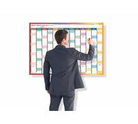 Academic Wall Planner 2024-25 Aug to Aug Yearly Study Planning Chart Academic Year Calendar Large Mid Year Planner Full Academic Year Organizer Home Office School Work Poster 59.5x84.1cm A1 Multi(1Pc)