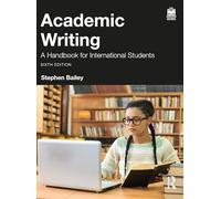 Academic Writing – A Handbook for International Students – Routledge