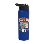 Academic Year End Countdown 67 Days Summer Break Stainless Steel Insulated Water Bottle