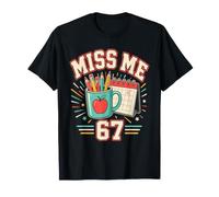 Academic Year End Countdown 67 Days Summer Break T-Shirt