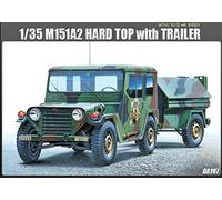 Academy 1/35 M151A2 Hard Top with Trailer # 13012