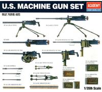 Academy 1/35 US Machine Gun Set - 13262