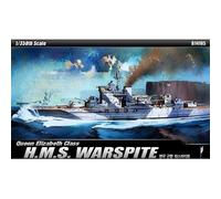Academy 1/350 H.M.S. Warspite Battleship Military Ship Plastic Model Kit