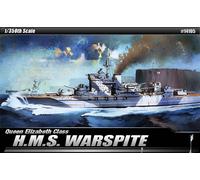 HMS Warspite Queen Elizabeth Class Battleship 1/350 Academy