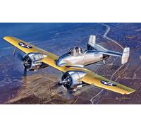 Academy 1:48 Scale USN Grumman XF5F-1 Skyrocket Model Kit Skill Level 4 - 12363