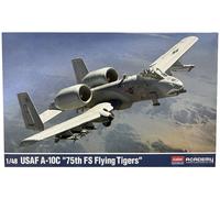 Academy 1/48 USAF Fairchild Republic A-10C Thunderbolt II 75th FS Flying Tige...