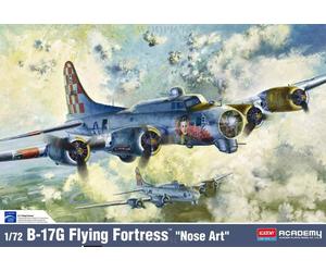 Academy 1/72 B-17G Flying Fortress "Nose Art" Plastic Model Kit #12414 | Special