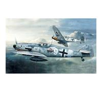 Academy 1/72 German Air Force Messerschmitt Bf 109G Fighter Model Kit