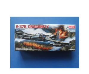 ACADEMY 1.72 Scale A-37B Dragonfly Aircraft Model Kit - 12461
