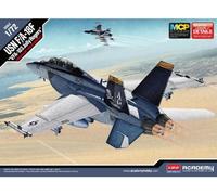 Academy 1/72 US Navy F/A-18F VF-103 Jolly Roger (MCP) Fighter Aircraft Model Kit