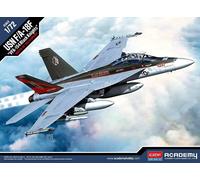 Academy 1/72 USN F/A-18F "VFA-154 Black Knights" | Highly Detailed | Authentic D