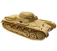 Academy 120116 493556 1/35 Tank I AUSF. B & Motorcycle, Multi-Coloured