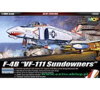 Academy 12232 USN F-4B Phantom VF-111 Sundowners Viet. War Aircraft Kit 1/48 T
