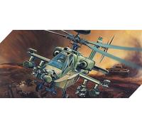 ACADEMY 12268 AH-64D Apache Longbow Attack Helicopter 1:48 PLASTIC MODEL KIT
