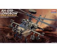 ACADEMY 12268 AH-64D Apache Longbow Attack Helicopter 1:48 PLASTIC MODEL KIT