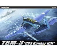TBM-3 AVENGER (USS ESSEX & USS BUNKER HILL MKGS) #12285 1/48 ACADEMY