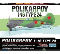 Polikarpov I-16 Type 24 Fighter 1:48 Plastic Model Kit Academy