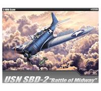 Academy 12335 1/48 US Navy SBD-2 Dauntless Battle of Midway Plastic (US IMPORT)