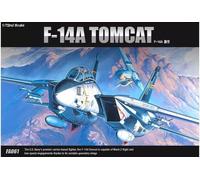 Academy #12471 1/72 U.S. Navy F-14A Tomcat Swing-Wing Fighter Plastic Model Kit