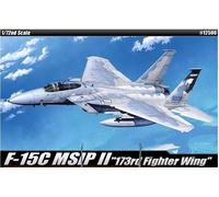 Academy #12506 1/72 F-15C MSIP II 173rd Fighter Wing Plastic Model Kit -Advanced