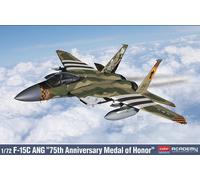 Academy 12582 1/72 US Air Force F-15C Eagle Medal of Honor 75th Anniversary Paint Plastic Model