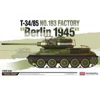 Academy 13295 1:35 Soviet T-34/85 183 Factory 'Berlin 1945' New Tooling