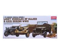 Academy Light Vehicles of Allied And Axis During WWII Model Kit