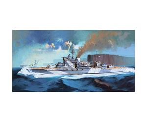Academy 14105 HMS Warspite Queen Elizabeth Class Battleship 1943 1:350 Model Kit