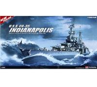 Academy 14107 USS Indianapolis CA-35 1:350 Model Kit