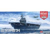 Academy 14409 USS Enterprise CV-6 Battle of Midway 1:700 Model Kit