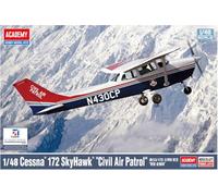Academy 492367-1/48 Cessna 172 Skyhawk, Civil Air Control - Scale 1:48