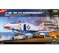 Academy 12232 USN F-4B Phantom VF-111 Sundowners Viet. War Aircraft Kit 1/48 T