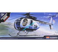 Academy Police Helicopter Model, Hughes 500D, 1:48