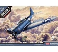 Academy Model Kit letadlo 12335 - USN SBD-2 "Midway (1:48)