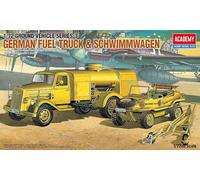 Academy 1:72 - WWII German Fuel Truck & Schwimwagen