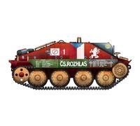 아카데미 Academy Hobby Model Kit - 1/35 Jagdpanzer 38(t) Hetzer “Prague 1945”, WWII German Tank Destroyer