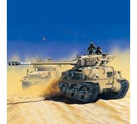 아카데미 Academy Hobby Model Kit - 1/35 M51 Super Sherman, Realistic IDF Heavy Tank with Crew Figures