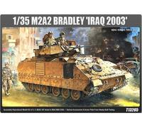 ACADEMY M2A2 Bradley Iraq 2003 Tank 1:35 Plastic Model Kit 13205