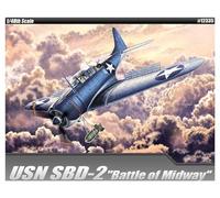 Academy Model Kit letadlo 12335 - USN SBD-2 "Midway (1:48)