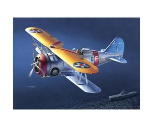 Academy Models 12326 USN F3F-2 VF-6 Fighting Six 1:48 Plane Plastic Model Kit