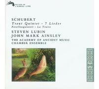 Academy of Ancient Music Chamber Ensemble - Schubert: Trout Quintet · 7 Lieder /Lubin · Ainsley · Academy of Ancient Music Chamber Ensemble