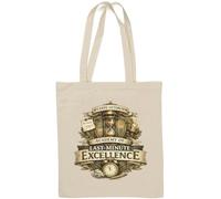 Academy of Last-Minute Excellence Natural Cotton Tote Bag White