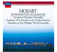 Academy Of St Martin In The Fields Chamber Ensemble - Mozart: Divertimenti Nos.1-4 [Japan CD] UCCD-90025