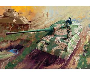 Academy PKAY13229 King Tiger 'Last Production' Model Kit