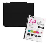 Academy Portfolio with Jet Sleeves Bundle (5, A4)