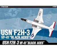 Academy Scale Model Kit USN F2H-3 Banshee VF-41 'Black Aces' 1:72 (12548)
