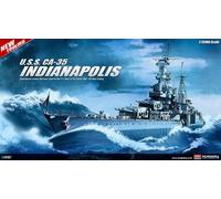 Academy 14107 USS Indianapolis CA-35 1:350 Model Kit