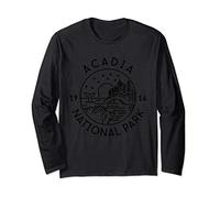 Acadia National Park 1916 Maine Bar Harbor Long Sleeve T-Shirt